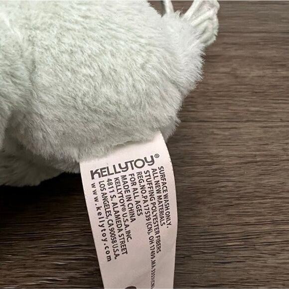 Kellytoy Dinosaur Lovey‎ Security Plush w/ Rattle 9" - Picture 4 of 5